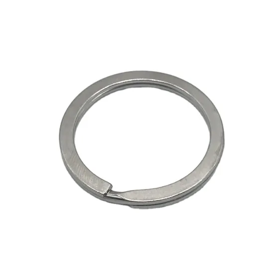 Custom Stainless Steel Split Ring Key Ring 32mm - Keychain Accessories