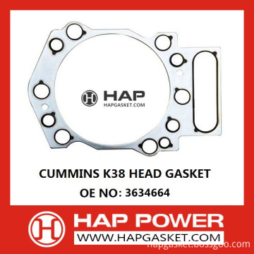 CUMMINS K38 HEAD GASKET 3634664