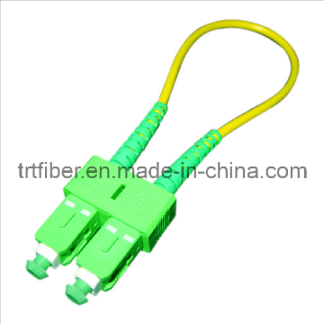 Sc APC Multimode Fiber Optic Loopback