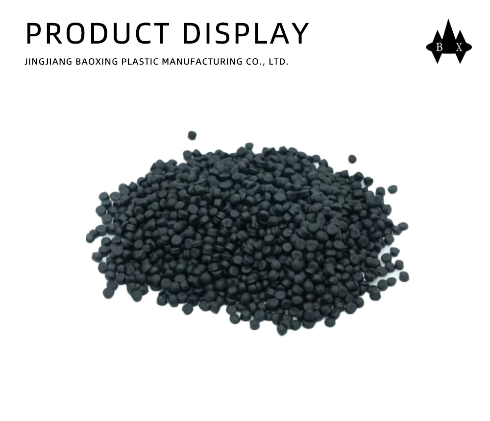 Premium Black PVC Plastic Granules X