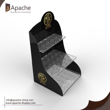 Black acrylic drink shot 55bottle organizer display