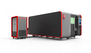 Full Cover Fiber Laser Cutter with Seperate Cabinet