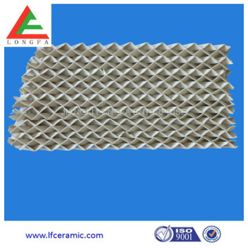 2.5g/cm3 Ceramic corrugated structured Packing
