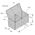 gabion basket box wire fencing gabion stone cost