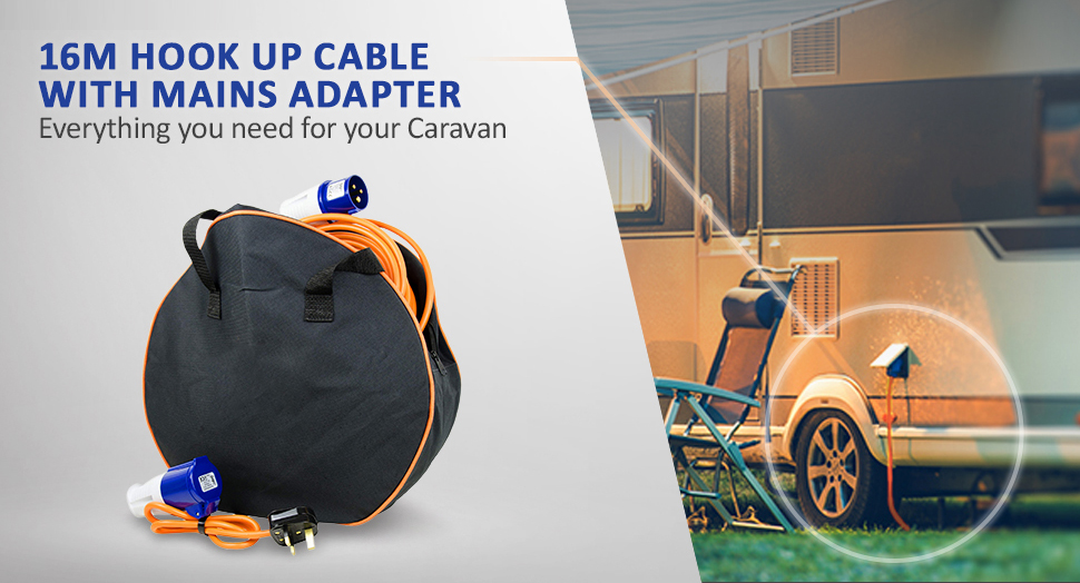 Water Resistant Heavy Duty Cable Storage Carry Bag With Double Zip For ...