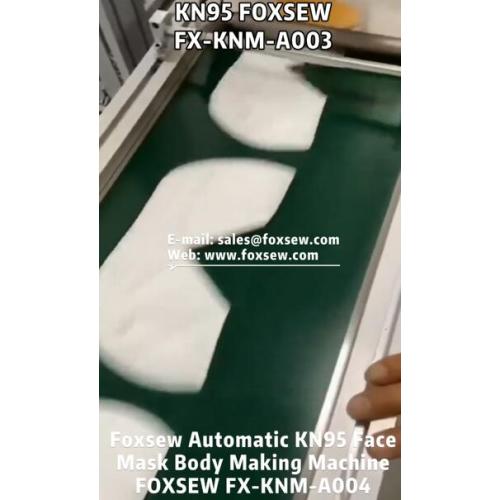 Corps automatique de masque facial KN95 faisant la machine