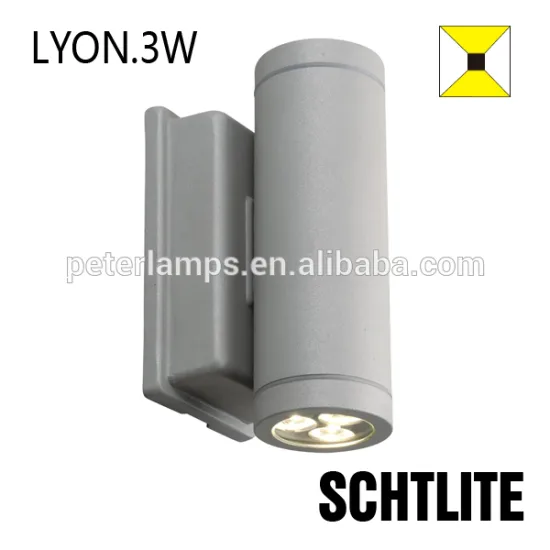 outdoor 3W IP44 round led wall light sweden suppier