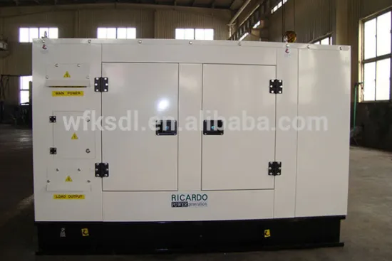 Weifang ricardo 6105AZLD 100kw 125kva silent diesel genset