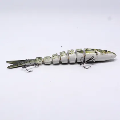 MSBN-002 8 segment Freshwater fishing lures Artificial Bait Type Swim Baits