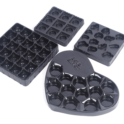 Vacuum forming plastic blister packaging display tray