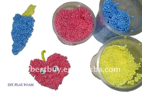 non-dry bouncing foam putty for kids' art&craft