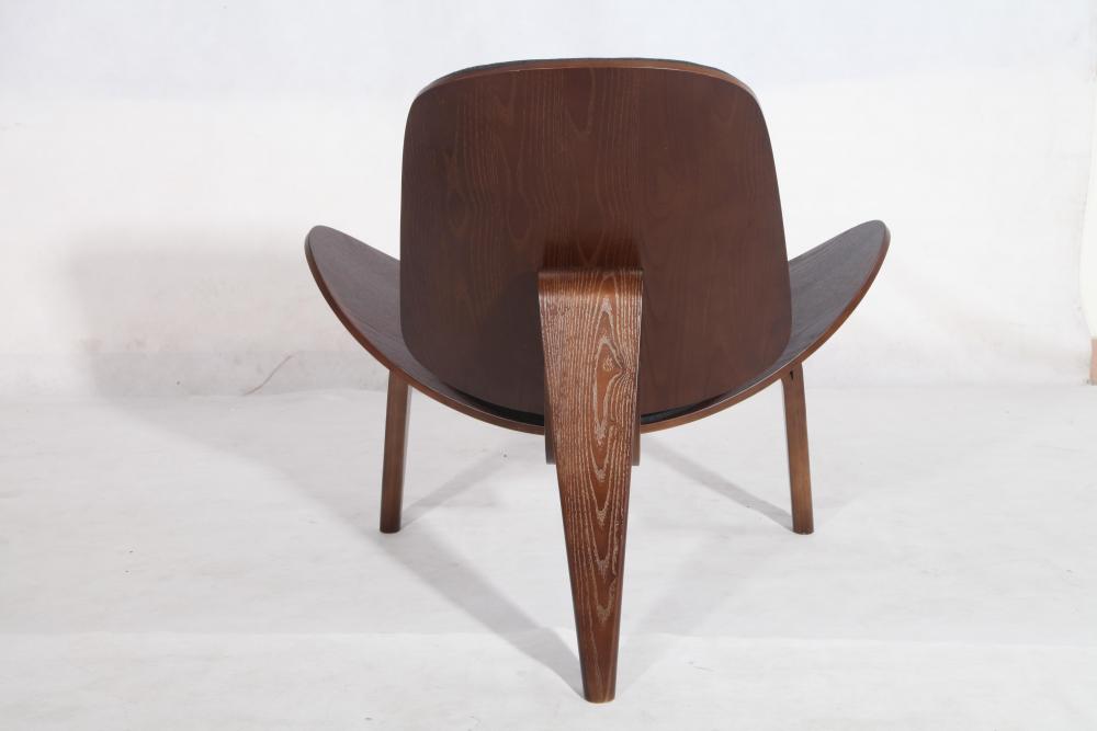 CH07 Plywood Hans Wegner Shell كرسي نسخة طبق الأصل