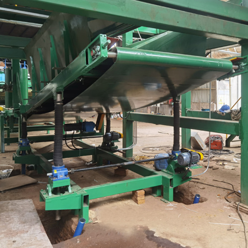 Uniform Density Rockwool Weighing and Forming Conveyor