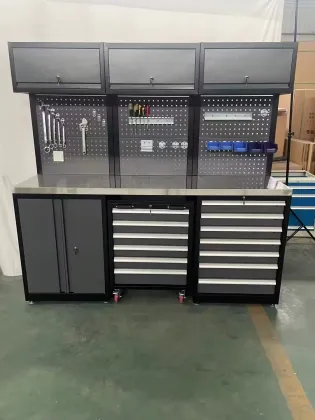 Customizable Stanley Tool Boxes, Cabinets & Workbenches for Workshop and Garage Storage