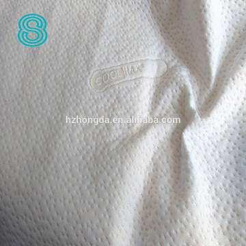 China supplier white ice wire quilted mattress fabric
