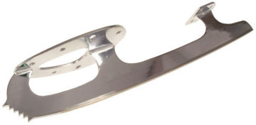 Professional Ice Dance Blades , Stainless Steel Blade With Pvc Outsole