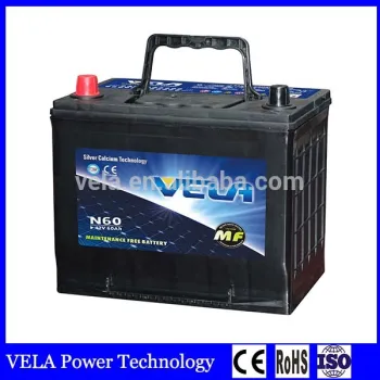 VELA Brand Best Price N60 MF Lead Acid Car Battery For Car Starting