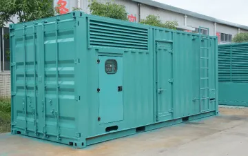 Industrial Generators Cummins Engine With Electric Governor Powered 1250kVA/1000kW Container Canpoy
