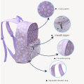 子供のための軽い紫色の学校のバッグは軽量で屋外旅行に快適です