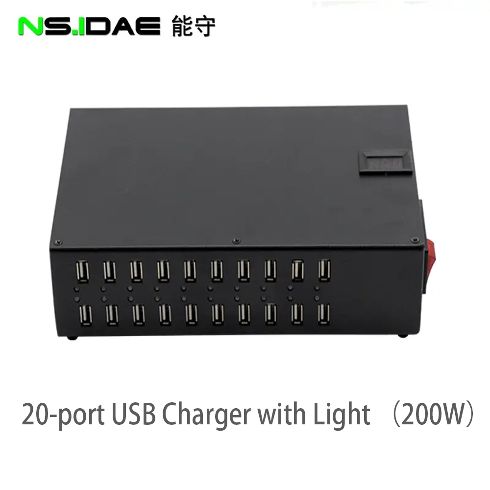 USB充電器ステーション20ポート