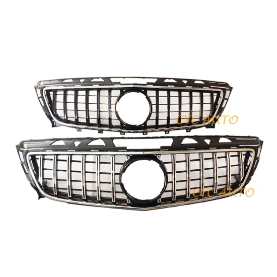 CLS63 Front Bumper Grille Panamericana GT Style Racing Grille for Mercedes Benz W218 C218 X218 (2012-2014)