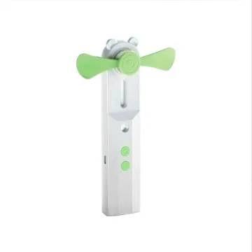 Mini Misty USB Fan: A Rechargeable Water Mist Fan, Portable Air Humidifier & Handheld Cooling Device