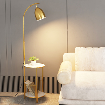 Elegante lampada da pavimento moderna per soggiorni e studi nordici