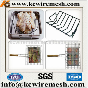 KANGCHEN stainless steel V Shaped Roasting Rack