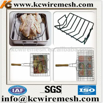 KANGCHEN stainless steel V Shaped Roasting Rack