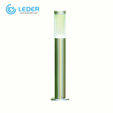 LEDER 6W Hitam Modern Bollard Light