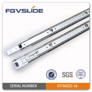 DY3602S Hot selling floor mount drawer folding slide