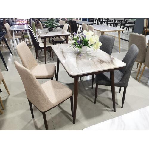 Simple Dining Chairs New Style Home Furniture Luxury Dining Table Set Supplier