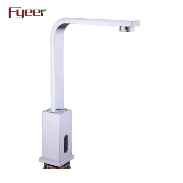 Fyeer High Quality Solid Brass Touch-Free Automatic Basin Faucet