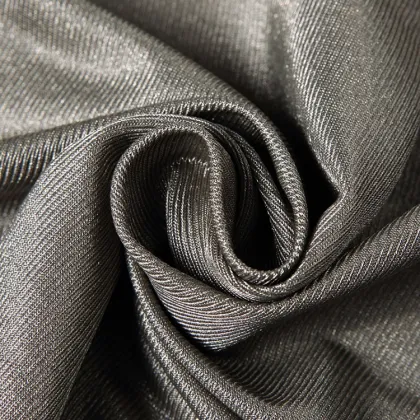 100% Silver Fiber EMF Shield Anti-Radiation Knitted Fabric