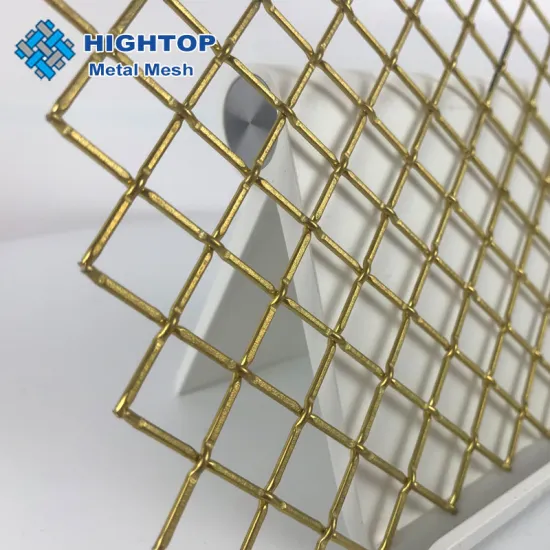 Popular Architectural Brass Wire Mesh Grills for Cabinet Doors