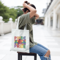 Eco-friendly Rainbow Themed Pride Day Tote Bag