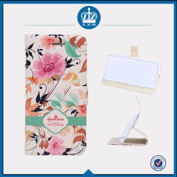 LZB Stand PU Leather Phone Cover For HTC 816 case