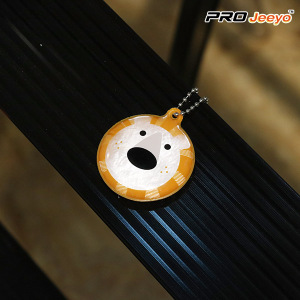 Reflective Safety Lion PVC Keychain Kids Pendant