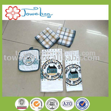 100%cotton printed towel sets