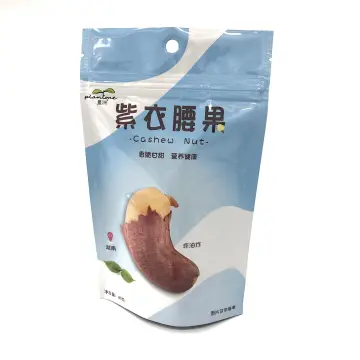 Food Grade Stand Up Pouch Aluminum Foil Plastic Packaging Bag For Candy Nut Biscuits
