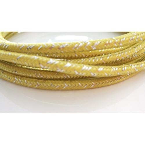Yellow White Cable Cotton Shielding Sleeve