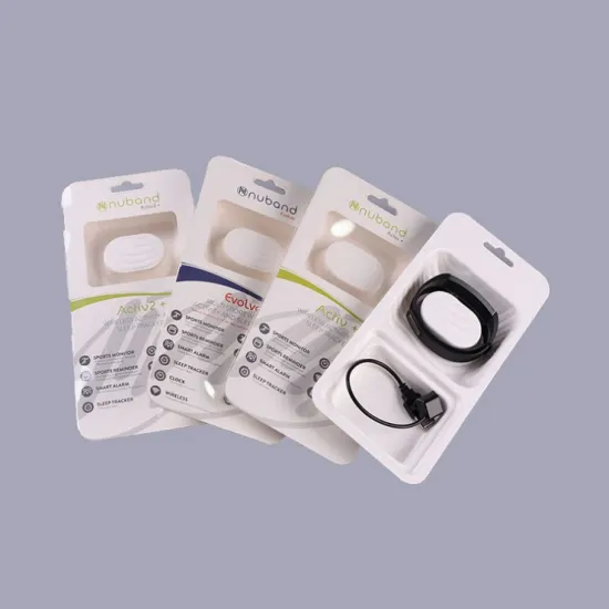 Recycled Molded Electronics Paper Pulp Insert Tray