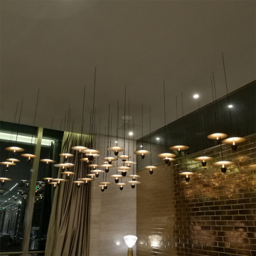 Hotel project modern customized luxury pendant chandelier