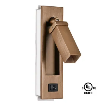 Country Inn Adjustable LED Wall Recessed Light