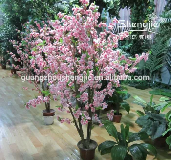 china supplier/guangzhou shengjie artificial fake cherry blossom tree home decoration items