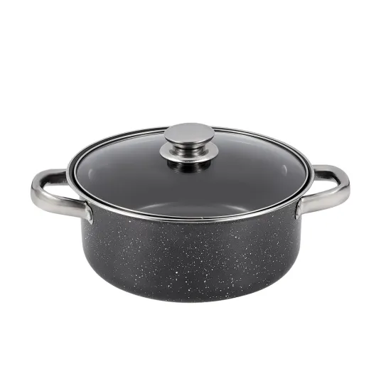 High-Quality Home Iron Kitchen Non-Stick Cookware Set: Cooking Pots & Casserole