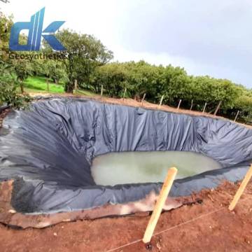 100% Virgin HDPE Geomembrane liners สำหรับหลุมฝังกลบและบ่อปลา