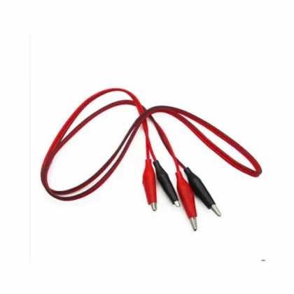 Double-Head Alligator Clips To Alligator Clips Power Test Cable 1M
