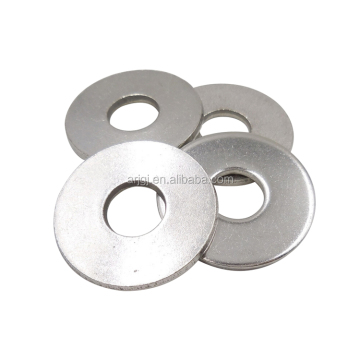 High-Quality Stainless Steel DIN125 Round Flange Washers in Sizes M8, M20, M24 - Types A2, A4 - SS304 Material