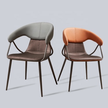 Mid Century Modern Upholstered Dining Chairs Set for Kitchen and Dining Room